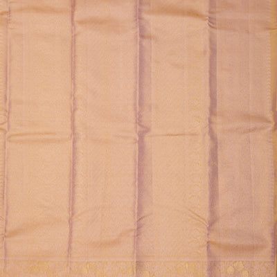 Beige Zariwork Pure Silk Saree