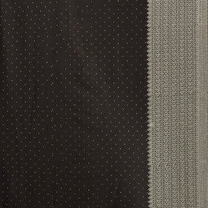 Black Stonework Satin Saree
