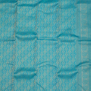 Blue Zariwork Pure Silk Saree