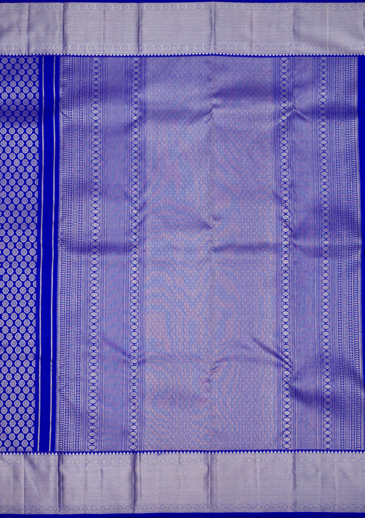 Blue Zariwork Pure Silk Saree