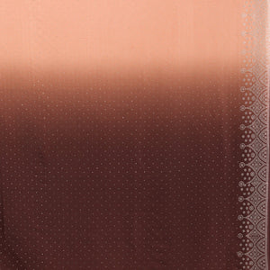 Brown Zariwork Georgette Saree