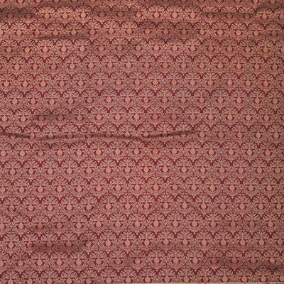Brown Zariwork Pure Silk Saree