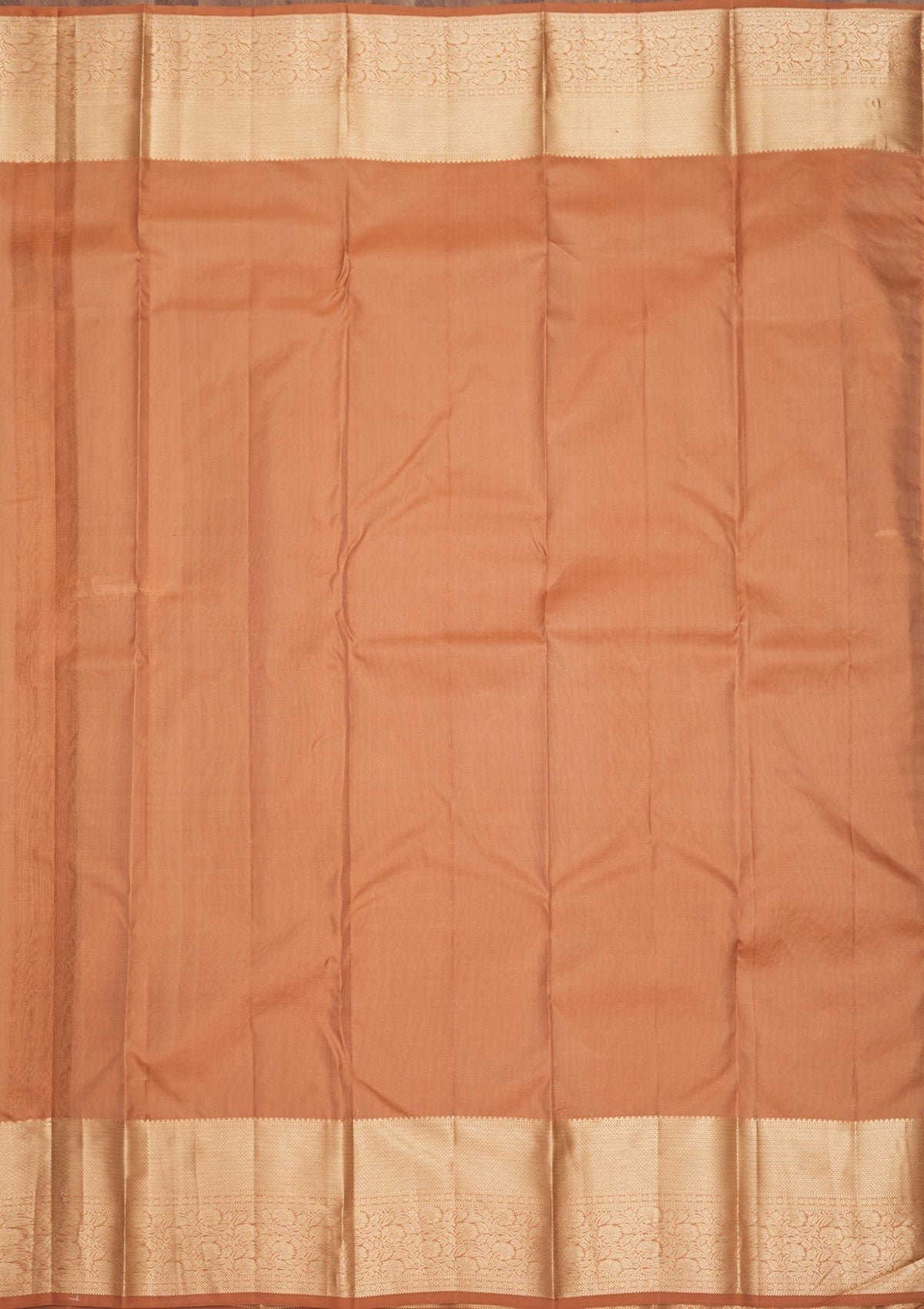 Brown Zariwork Pure Silk Saree
