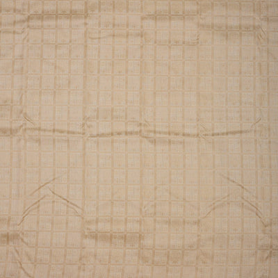 Cream Zariwork Pure Silk Saree
