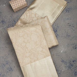 Gold Zariwork Pure Silk Saree