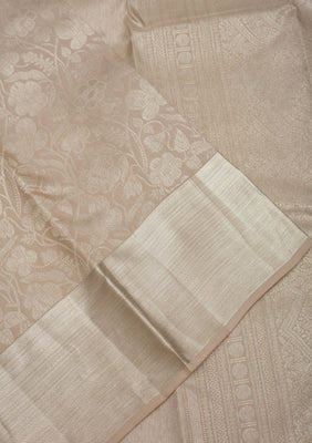 Gold Zariwork Pure Silk Saree