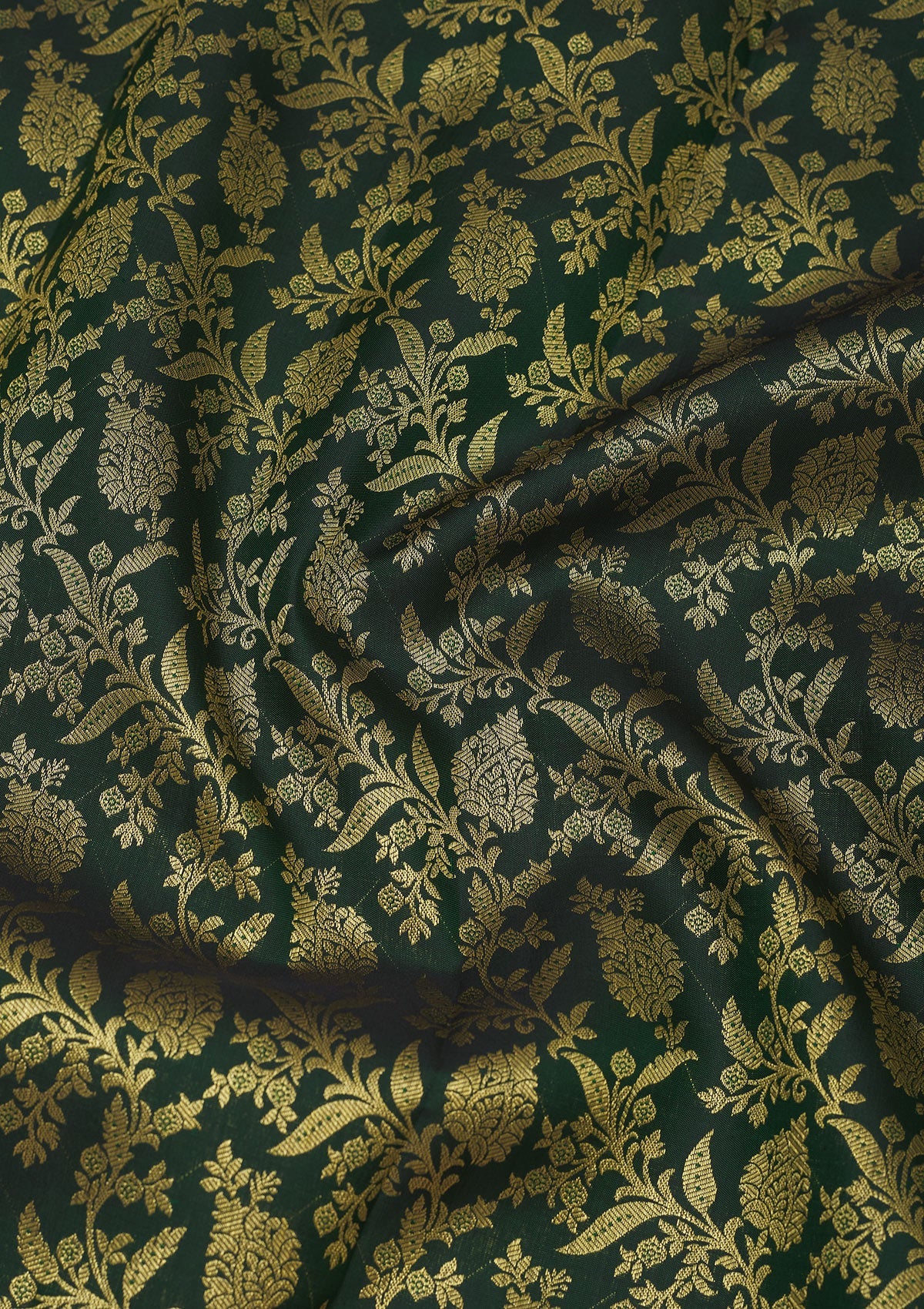Green Zariwork Pure Silk Saree
