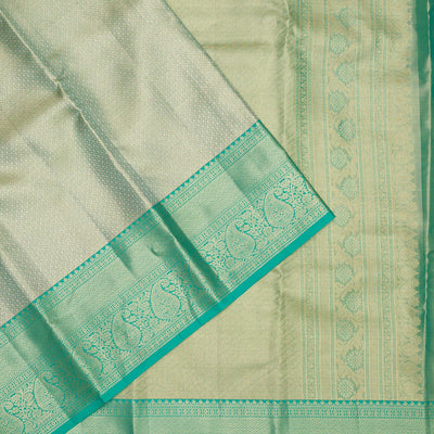 Green Zariwork Pure Silk Saree