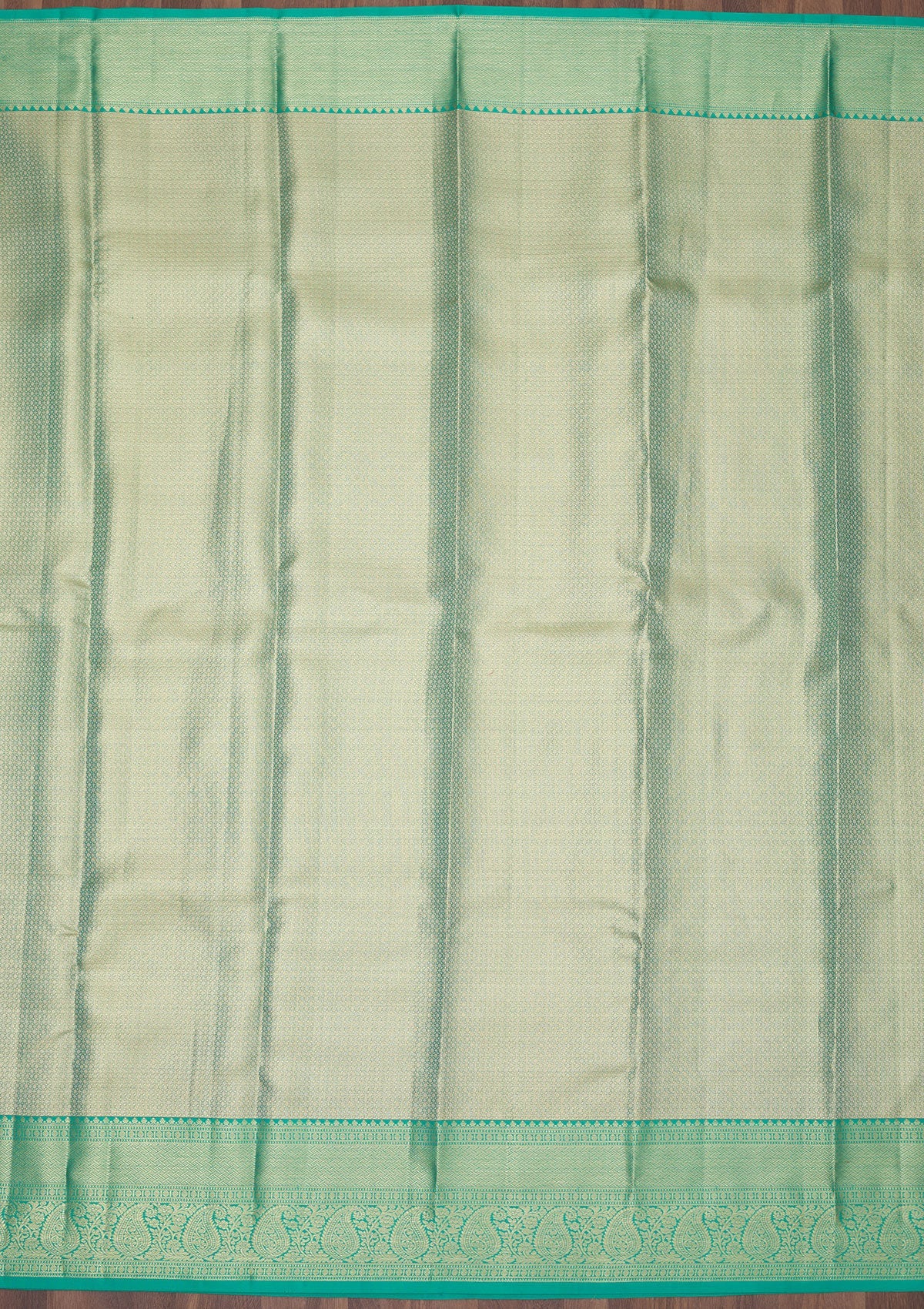Green Zariwork Pure Silk Saree