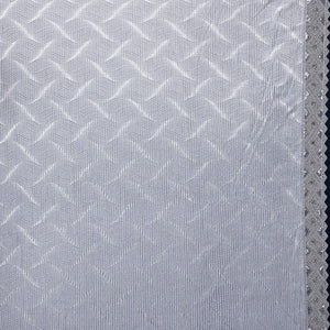 Grey Stonework Semi Crepe Saree