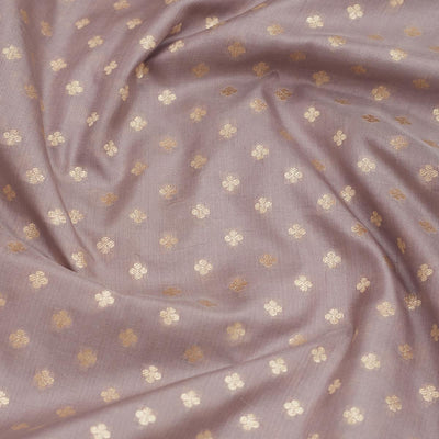 Grey Zariwork Pure Silk Saree