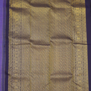 Purple Zariwork Pure Silk Saree