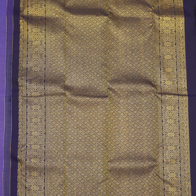 Purple Zariwork Pure Silk Saree