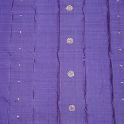 Purple Zariwork Pure Silk Saree