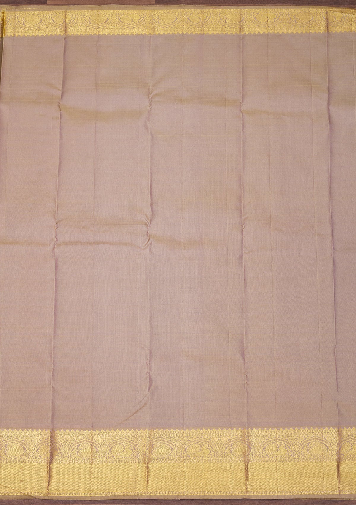 Grey Zariwork Pure Silk Saree