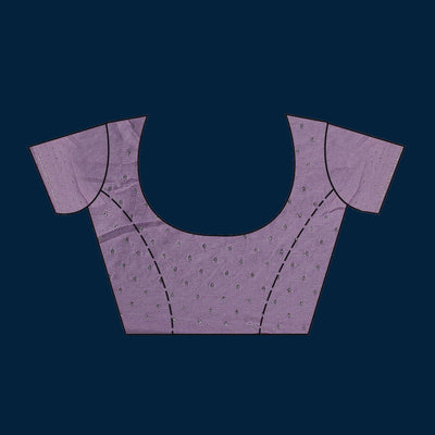 Lavender Stonework Tissue Saree