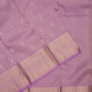 Lavender Zariwork Pure Silk Saree