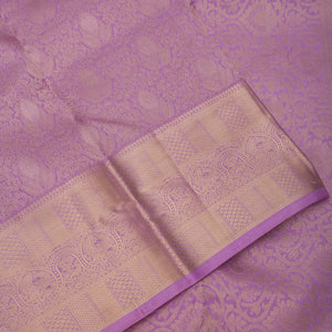 Lavender Zariwork Pure Silk Saree