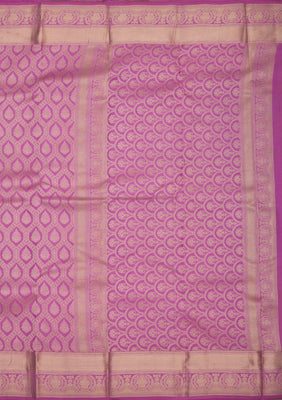 Lavender Zariwork Pure Silk Saree