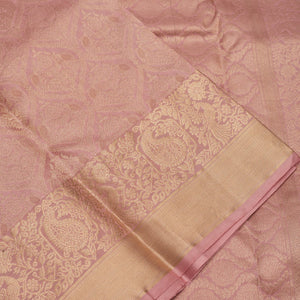 Lavender Zariwork Pure Silk Saree