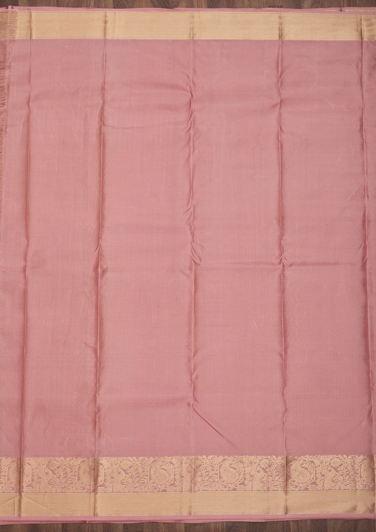 Lavender Zariwork Pure Silk Saree