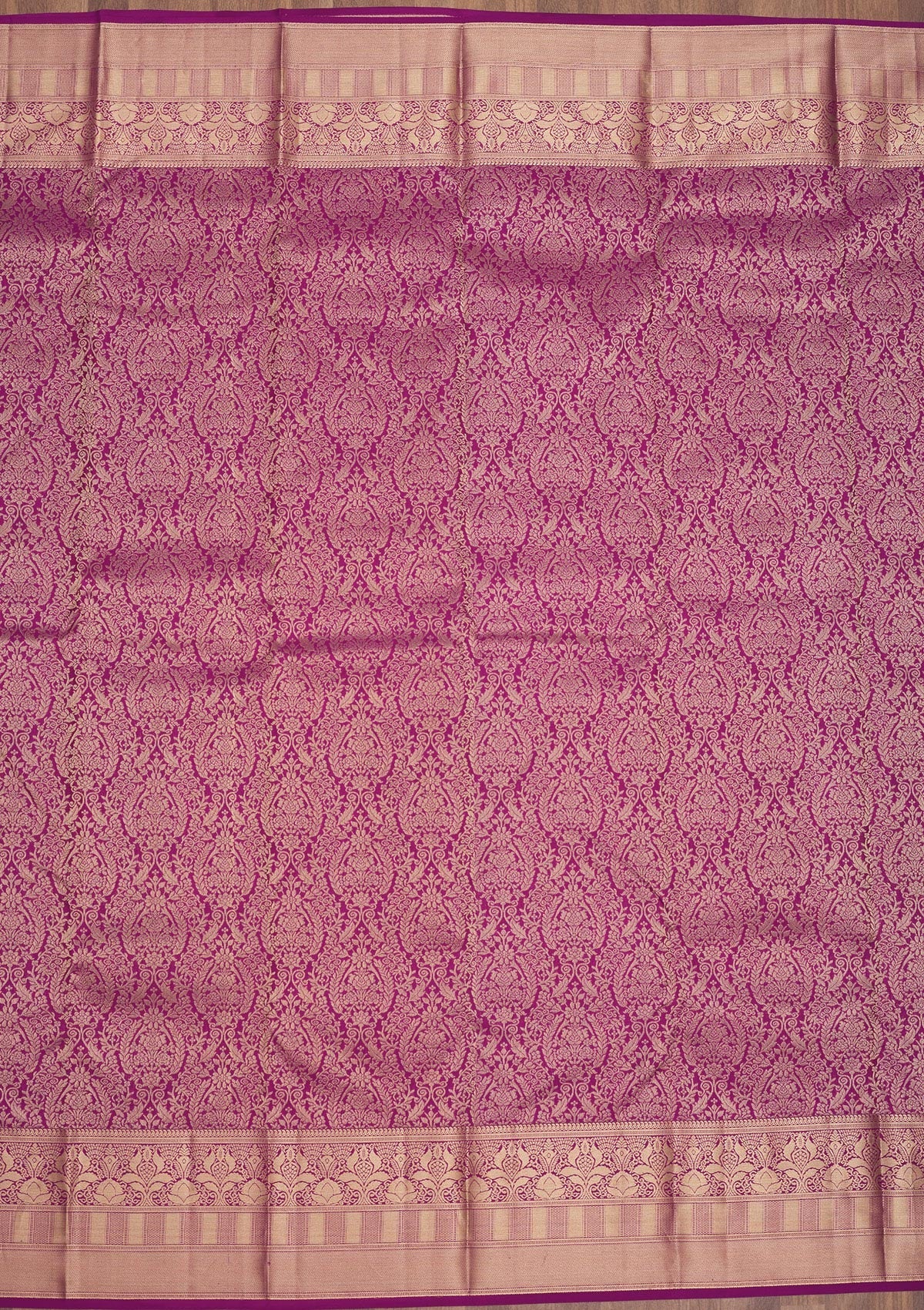 Lavender Zariwork Pure Silk Saree