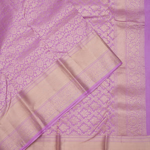 Lavender Zariwork Pure Silk Saree