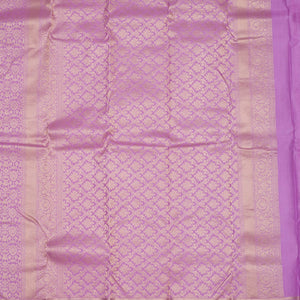 Lavender Zariwork Pure Silk Saree