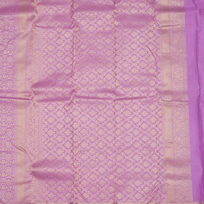 Lavender Zariwork Pure Silk Saree