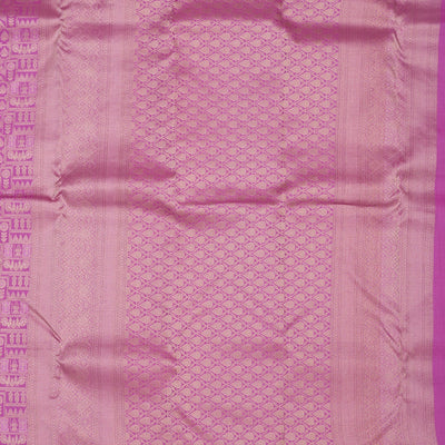 Lavender Zariwork Pure Silk Saree