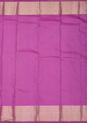 Lavender Zariwork Pure Silk Saree