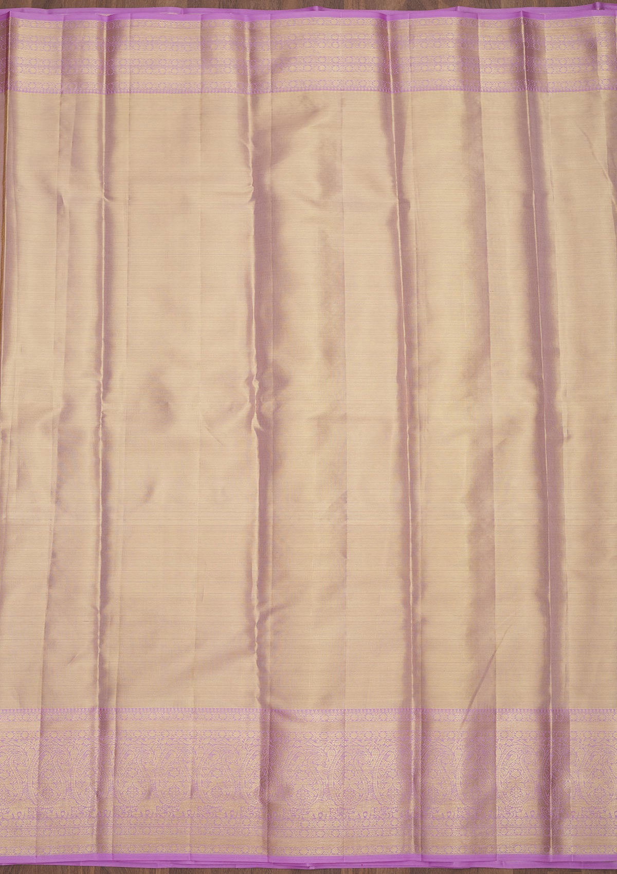 Lavender Zariwork Pure Silk Saree