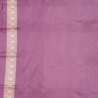 Lavender Zariwork Pure Silk Saree