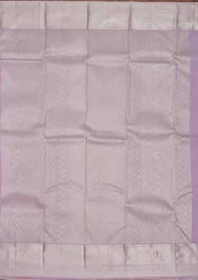 Lavender Zariwork Pure Silk Saree