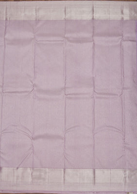 Lavender Zariwork Pure Silk Saree