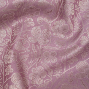 Lavender Zariwork Pure Silk Saree