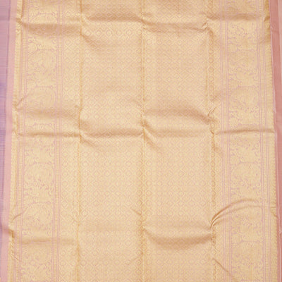 Lavender Zariwork Pure Silk Saree