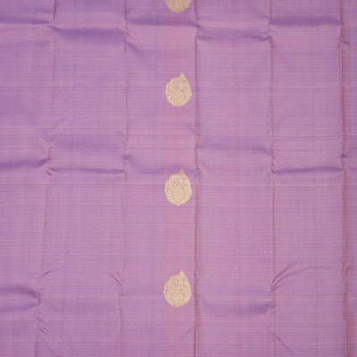 Lavender Zariwork Pure Silk Saree