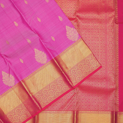 Lavender Zariwork Pure Silk Saree