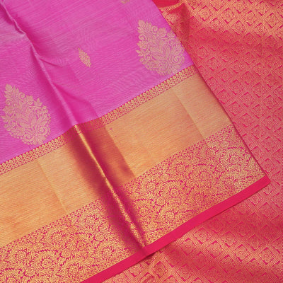 Lavender Zariwork Pure Silk Saree