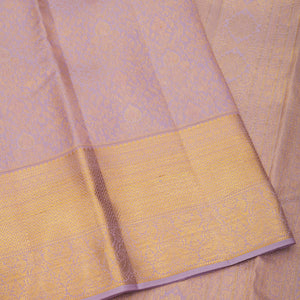 Lavender Zariwork Pure Silk Saree