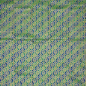 Leaf Green Zariwork Pure Silk Saree