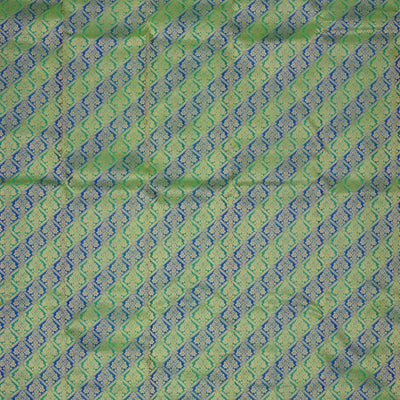 Leaf Green Zariwork Pure Silk Saree