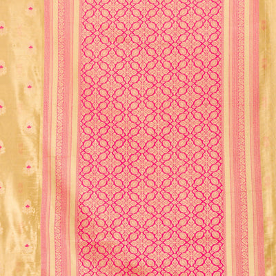 Leaf Green Zariwork Tissue Saree