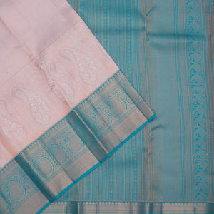 Light Grey Zariwork Pure Silk Saree