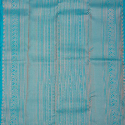 Light Grey Zariwork Pure Silk Saree