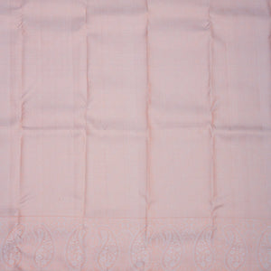 Light Grey Zariwork Pure Silk Saree