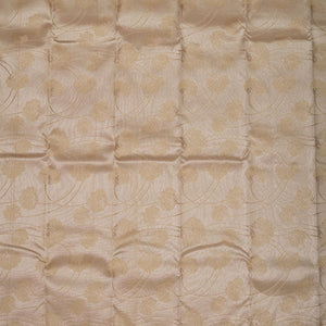 Light Brown Zariwork Pure Silk Saree