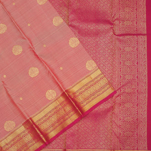 Light Brown Zariwork Pure Silk Saree