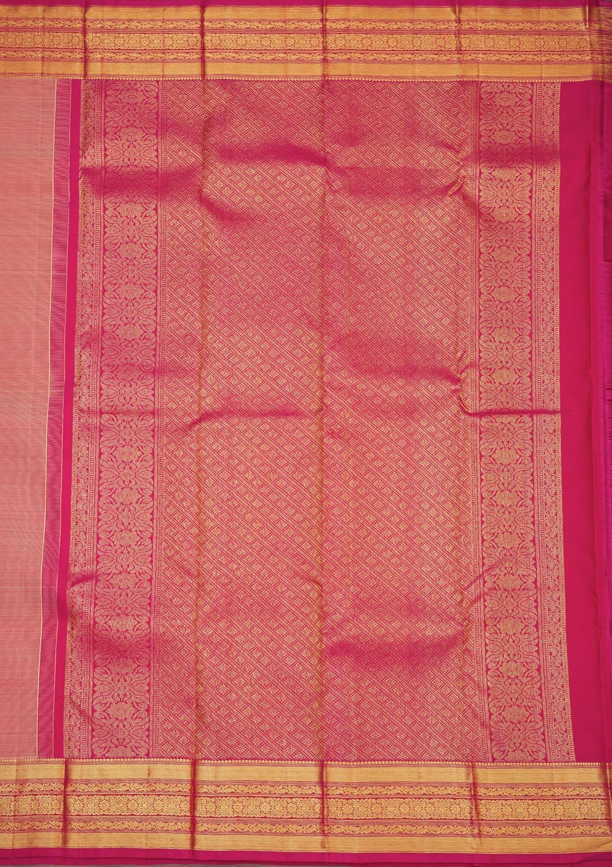 Light Brown Zariwork Pure Silk Saree